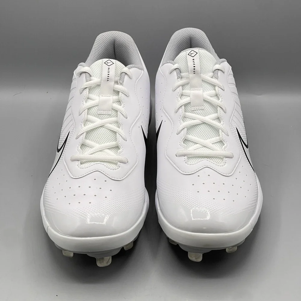 Nike Alpha Huarache Men's 14 Baseball‎ Cleats White Varsity 4 Low DJ6516-100